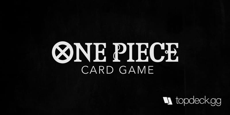 one piece card game logo English Version Boxes are sealed with a small piece of tape on the top flap The Card Vault | Trading