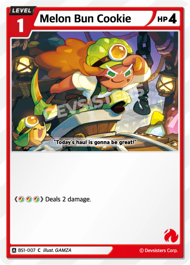 Melon Bun Cookie [BS1-007]