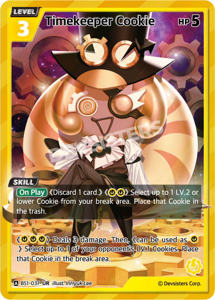 Timekeeper Cookie [BS1-037]