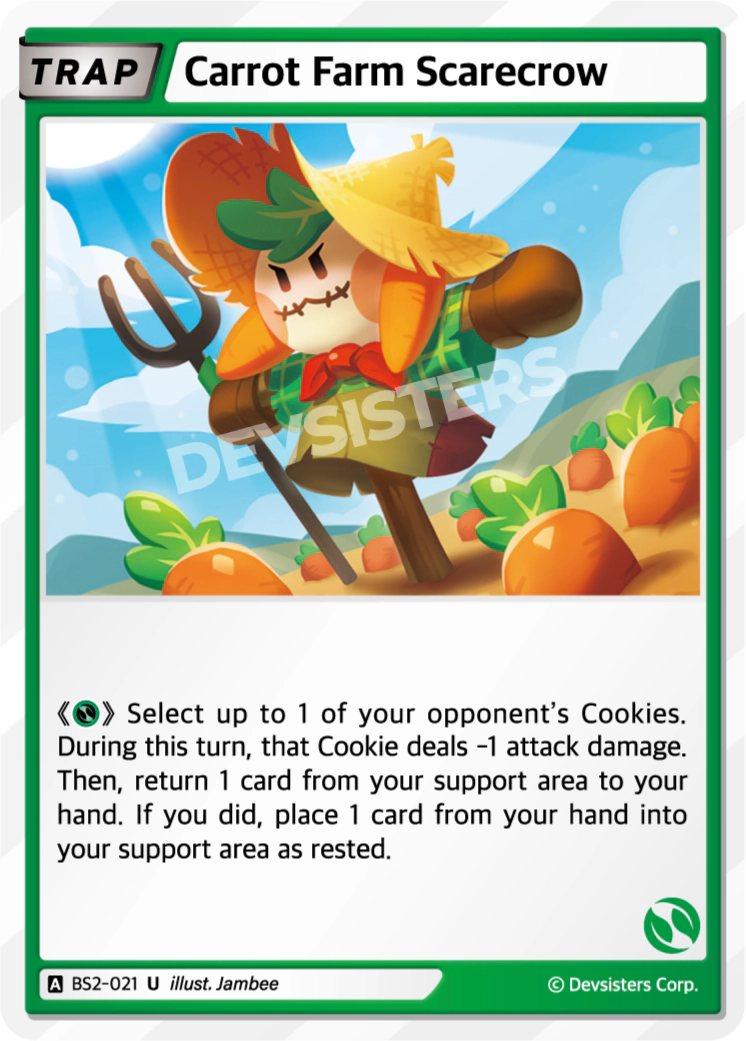 Carrot Farm Scarecrow [BS2-021]