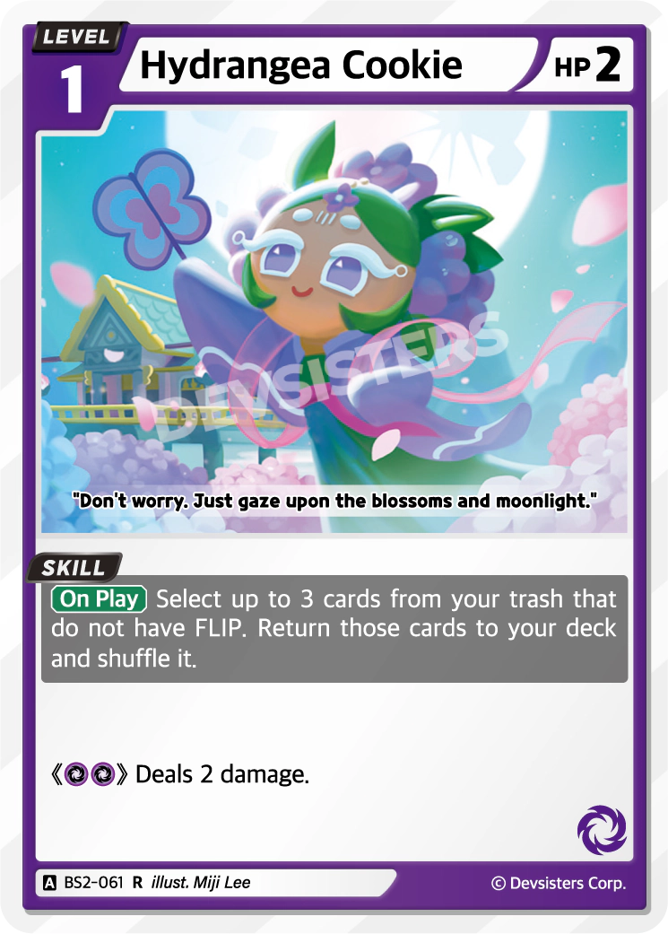 Hydrangea Cookie [BS2-061]