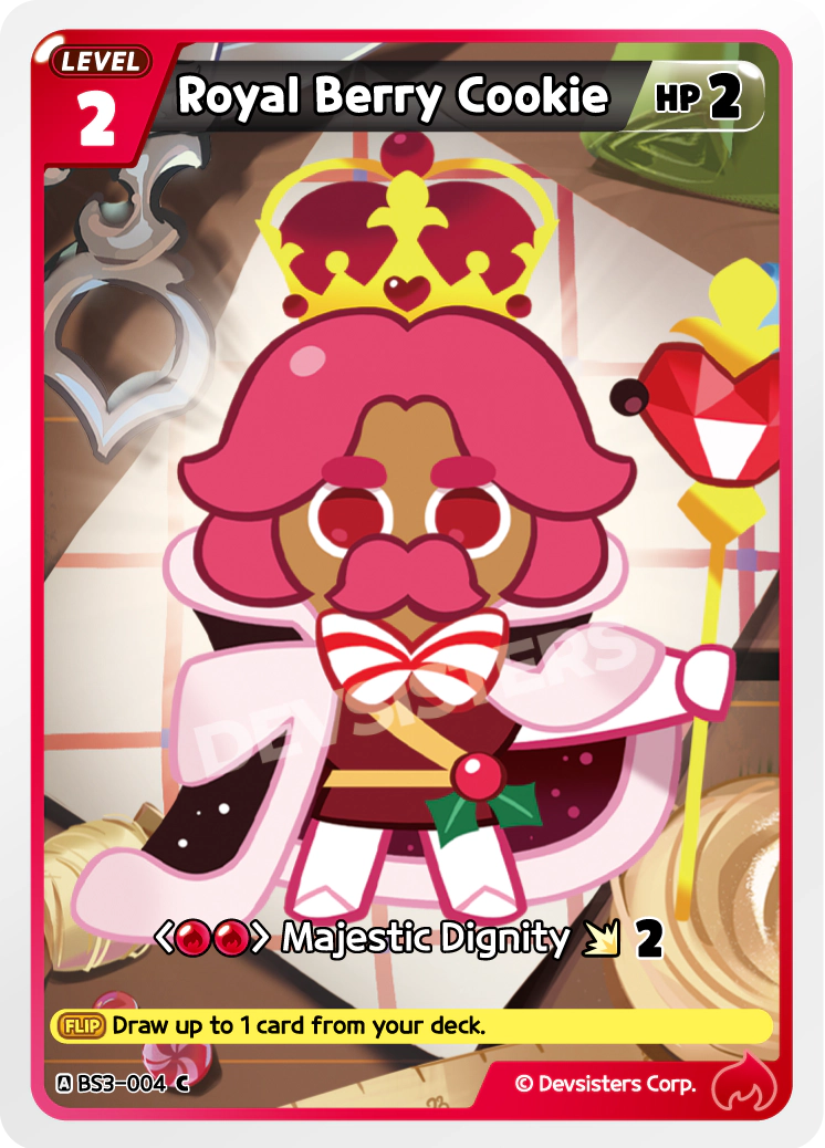 Royal Berry Cookie [BS3-004]