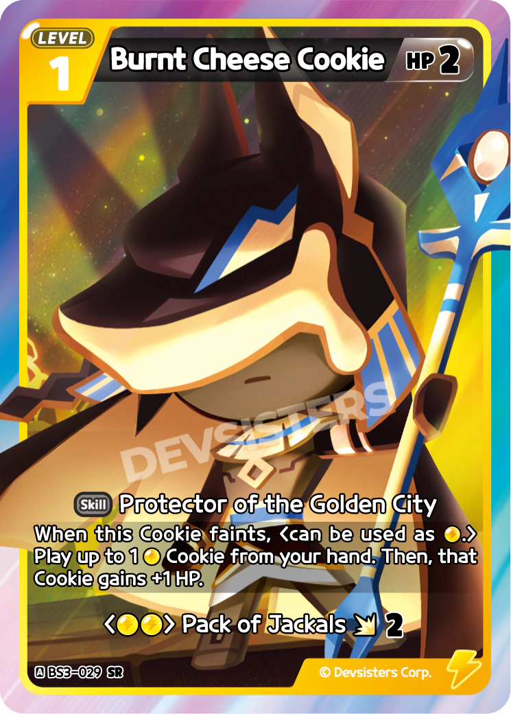 Burnt Cheese Cookie [BS3-029]