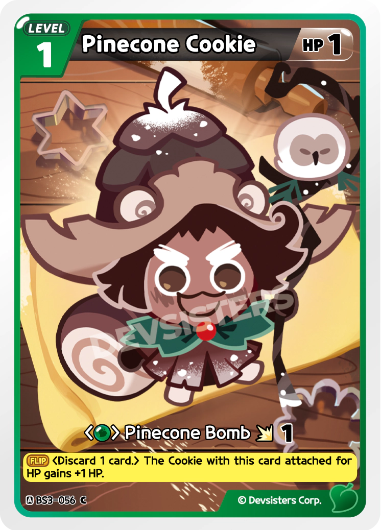 Pinecone Cookie [BS3-056]