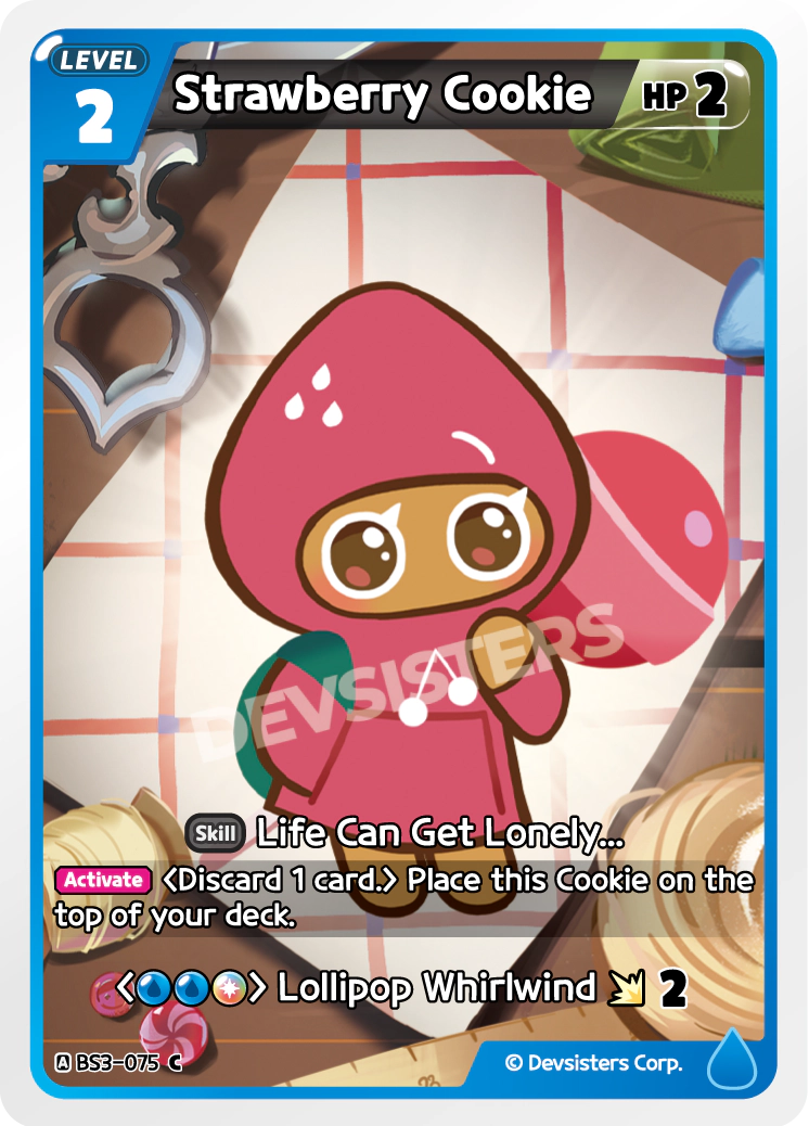 Strawberry Cookie [BS3-075]