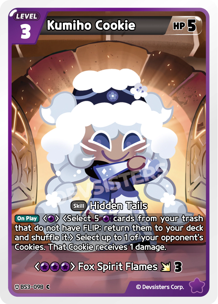 Kumiho Cookie [BS3-098]