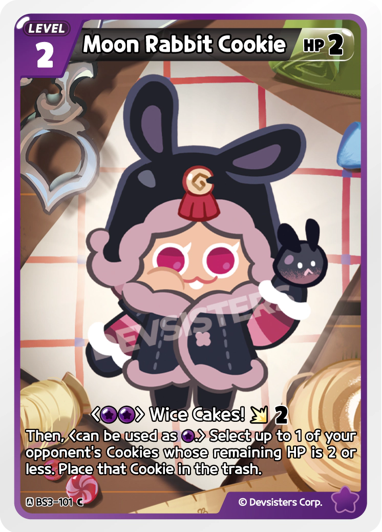 Moon Rabbit Cookie [BS3-101]