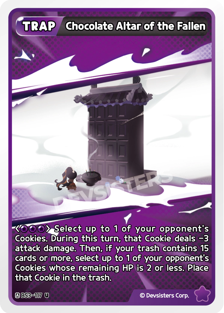 Chocolate Altar of the Fallen [BS3-117]