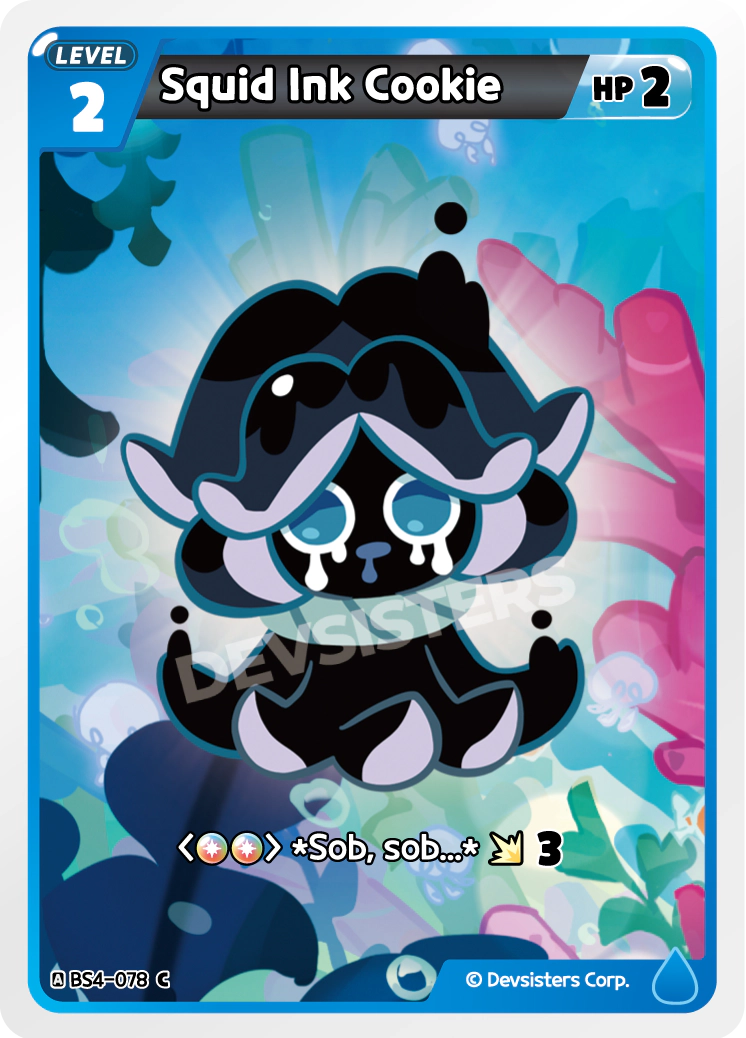 Squid Ink Cookie [BS4-078]