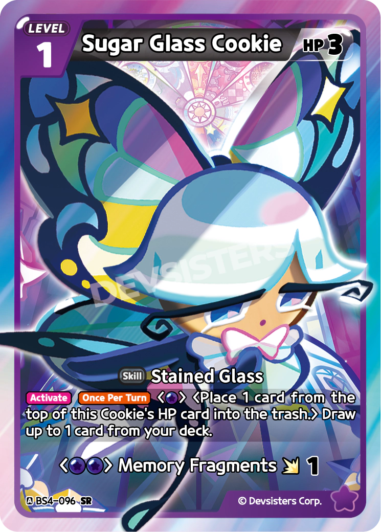 Sugar Glass Cookie [BS4-096]