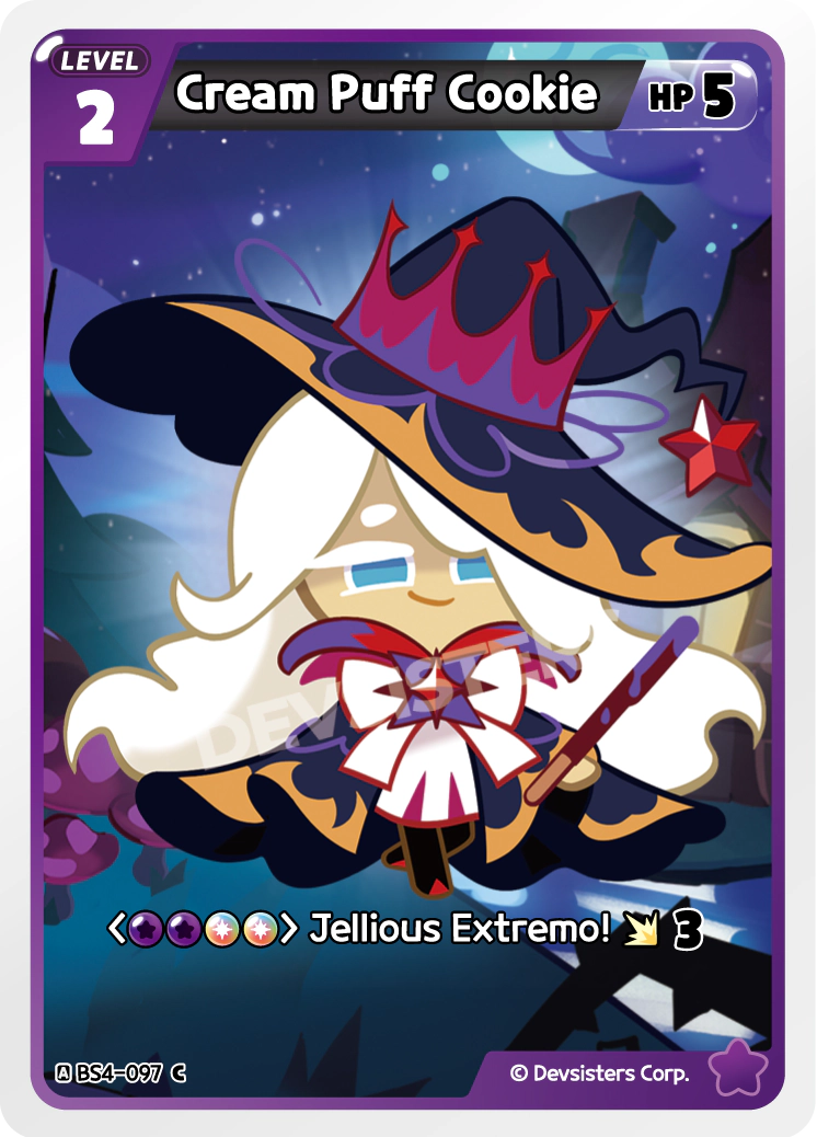 Cream Puff Cookie [BS4-097]
