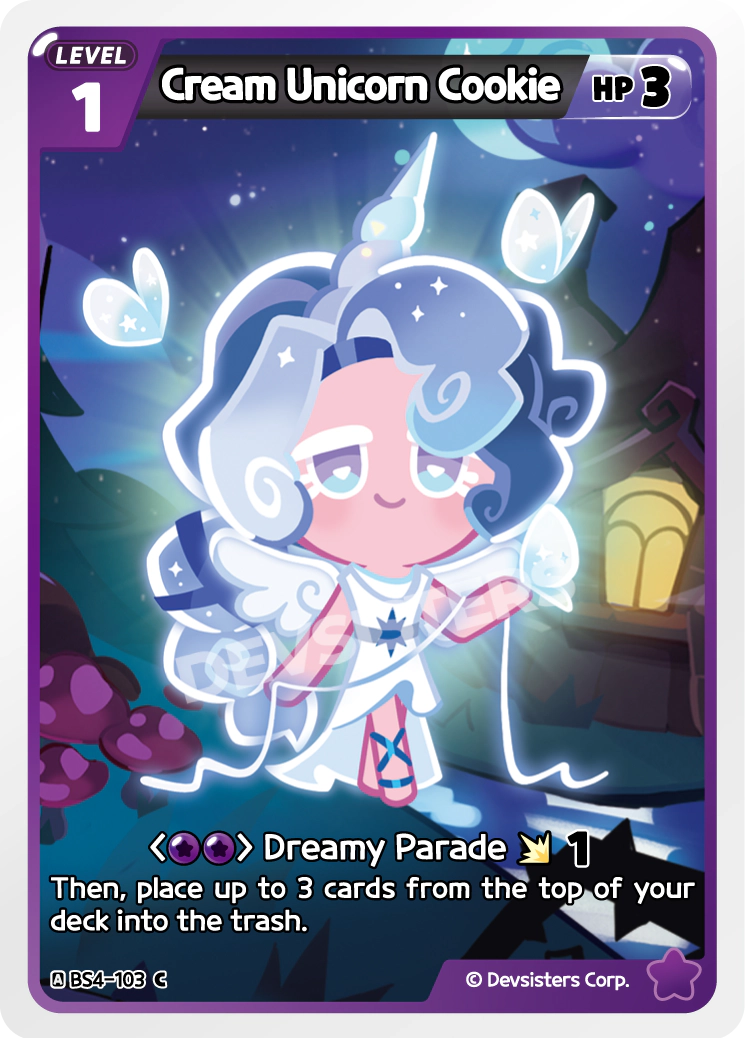Cream Unicorn Cookie [BS4-103]