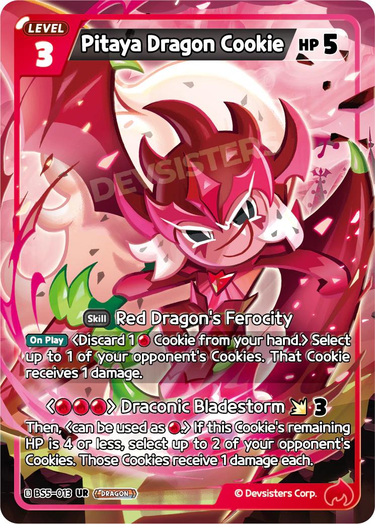 Pitaya Dragon Cookie [BS5-013]