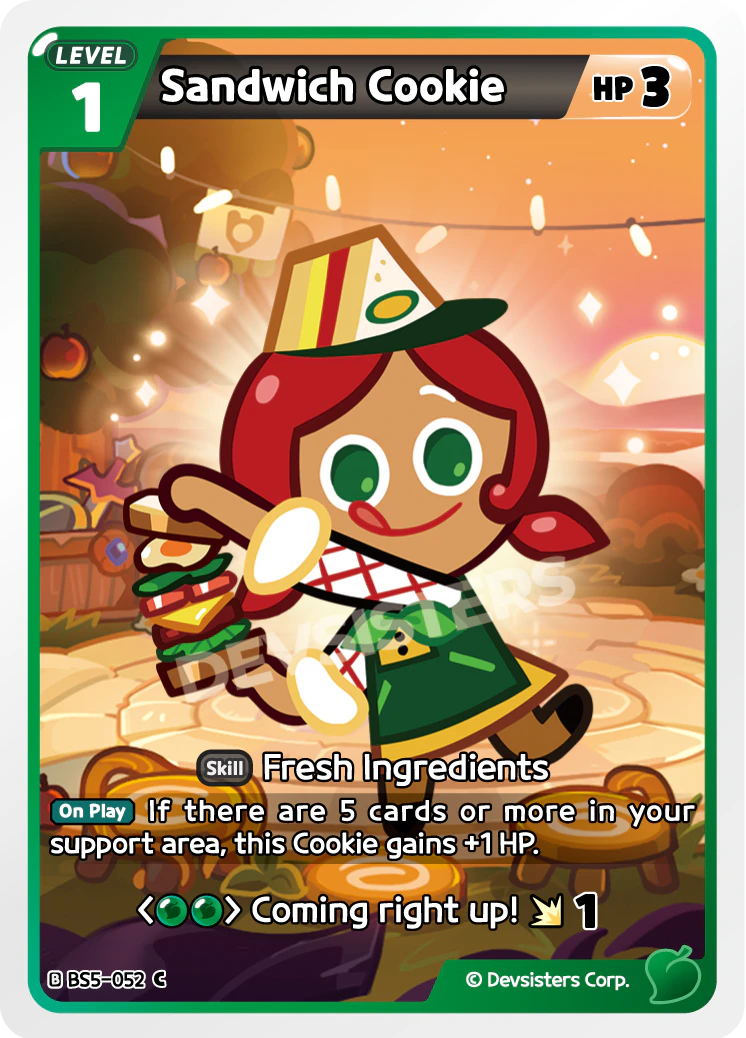 Sandwich Cookie [BS5-052]