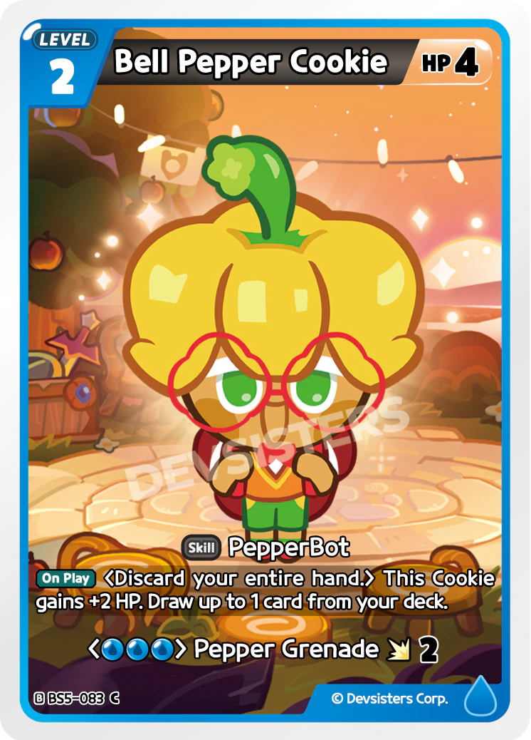 Bell Pepper Cookie [BS5-083]