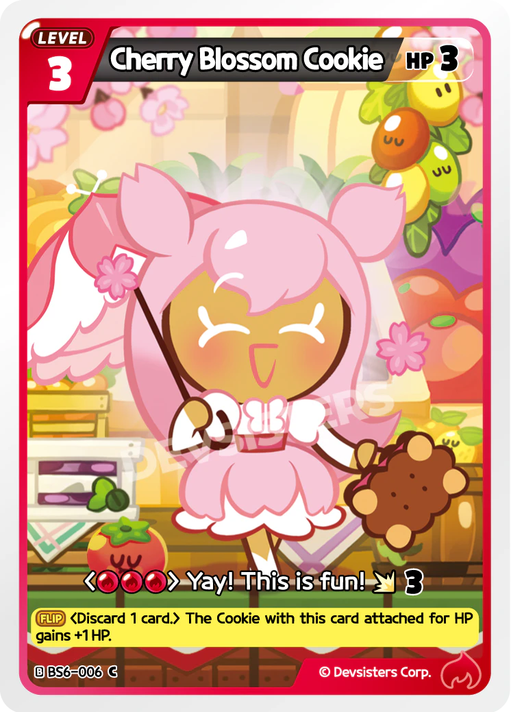 Cherry Blossom Cookie [BS6-006]