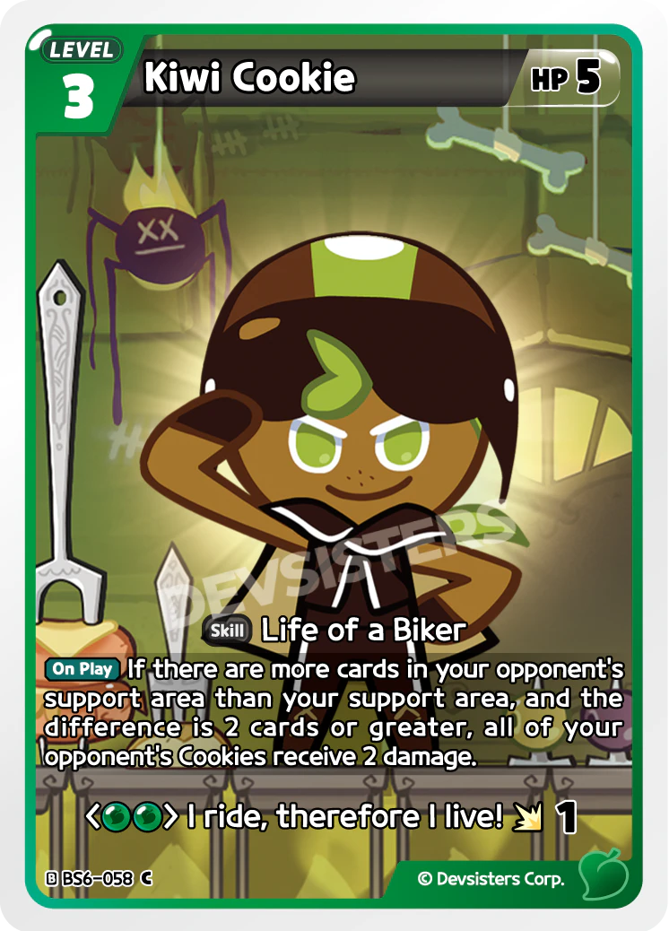 Kiwi Cookie [BS6-058]