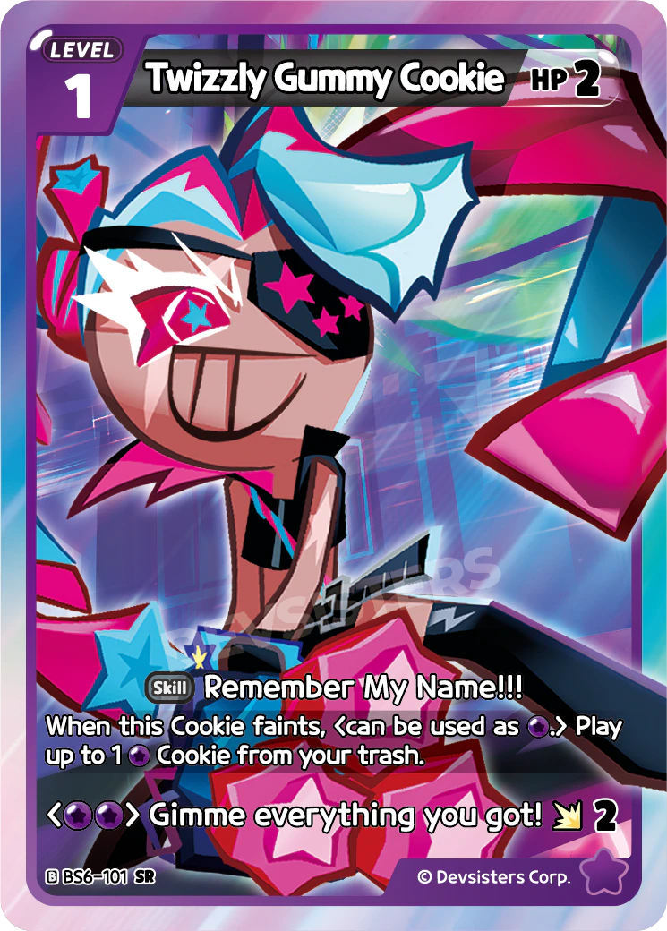 Twizzly Gummy Cookie [BS6-101]