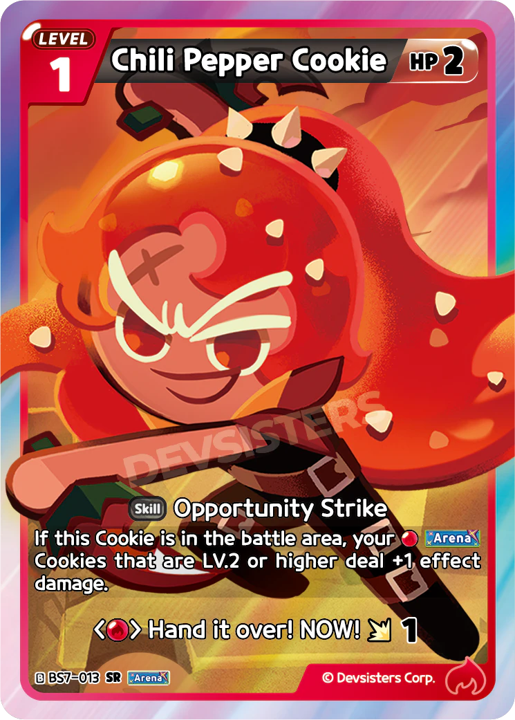 Chili Pepper Cookie [BS7-013]