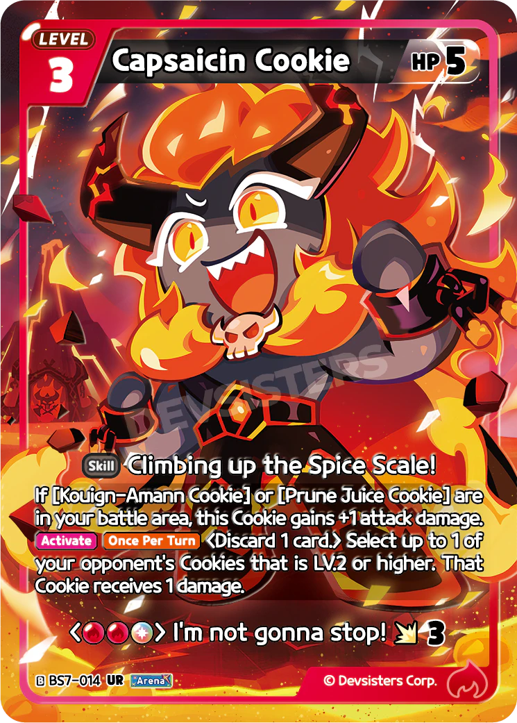 Capsaicin Cookie [BS7-014]