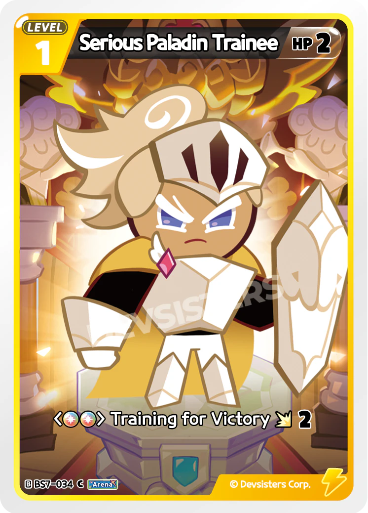 Serious Paladin Trainee [BS7-034]