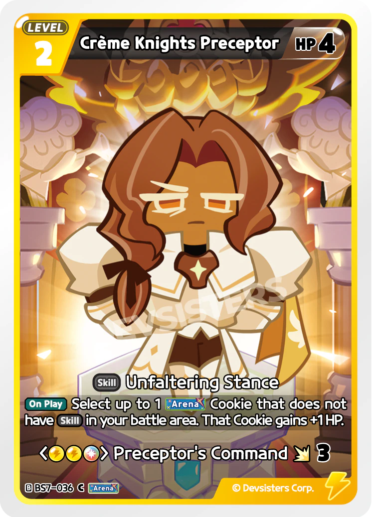 Crème Knights Preceptor [BS7-036]
