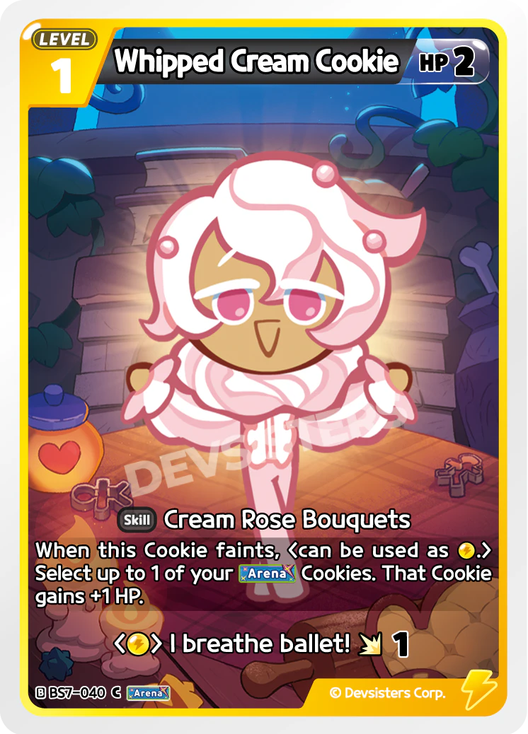 Whipped Cream Cookie [BS7-040]