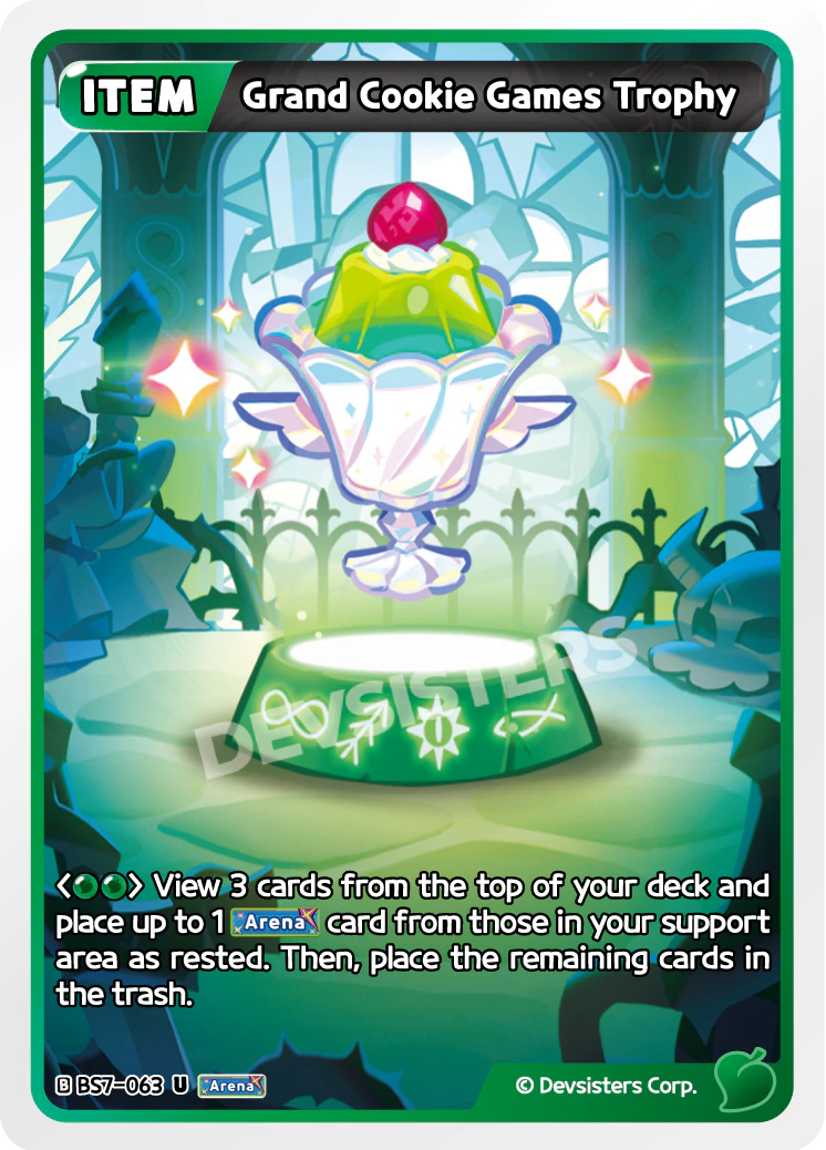 Grand Cookie Games Trophy [BS7-063]