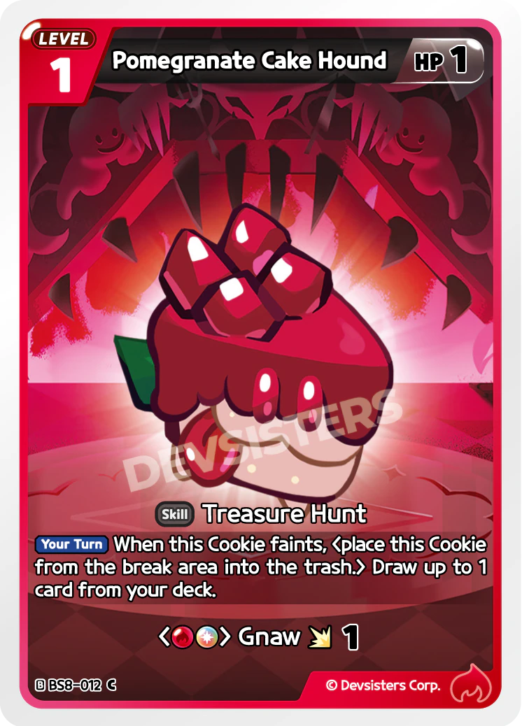 Pomegranate Cake Hound [BS8-012]