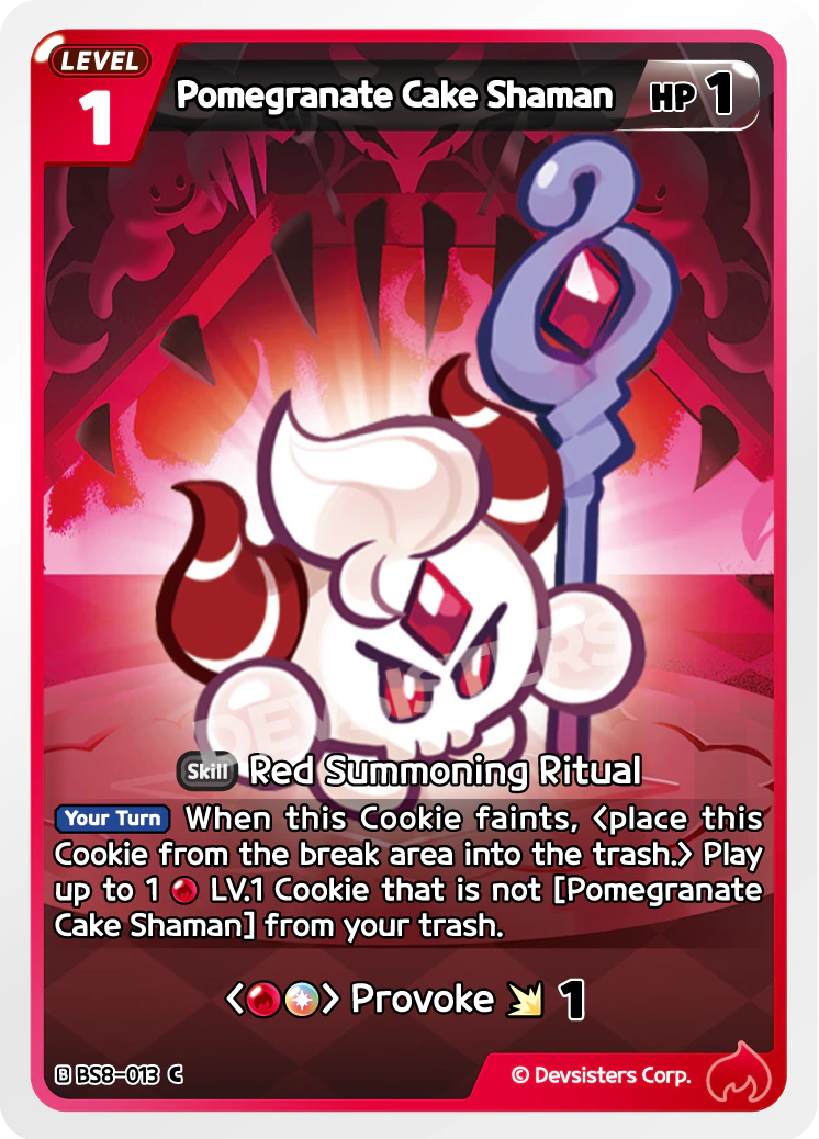 Pomegranate Cake Shaman [BS8-013]