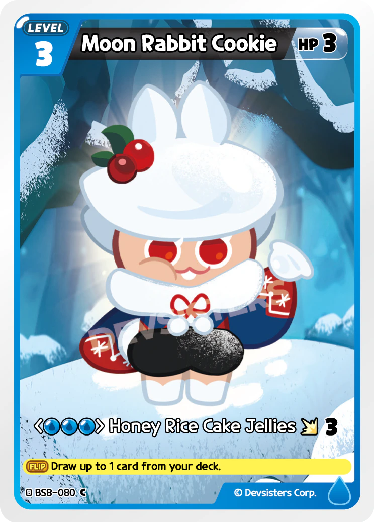 Moon Rabbit Cookie [BS8-080]