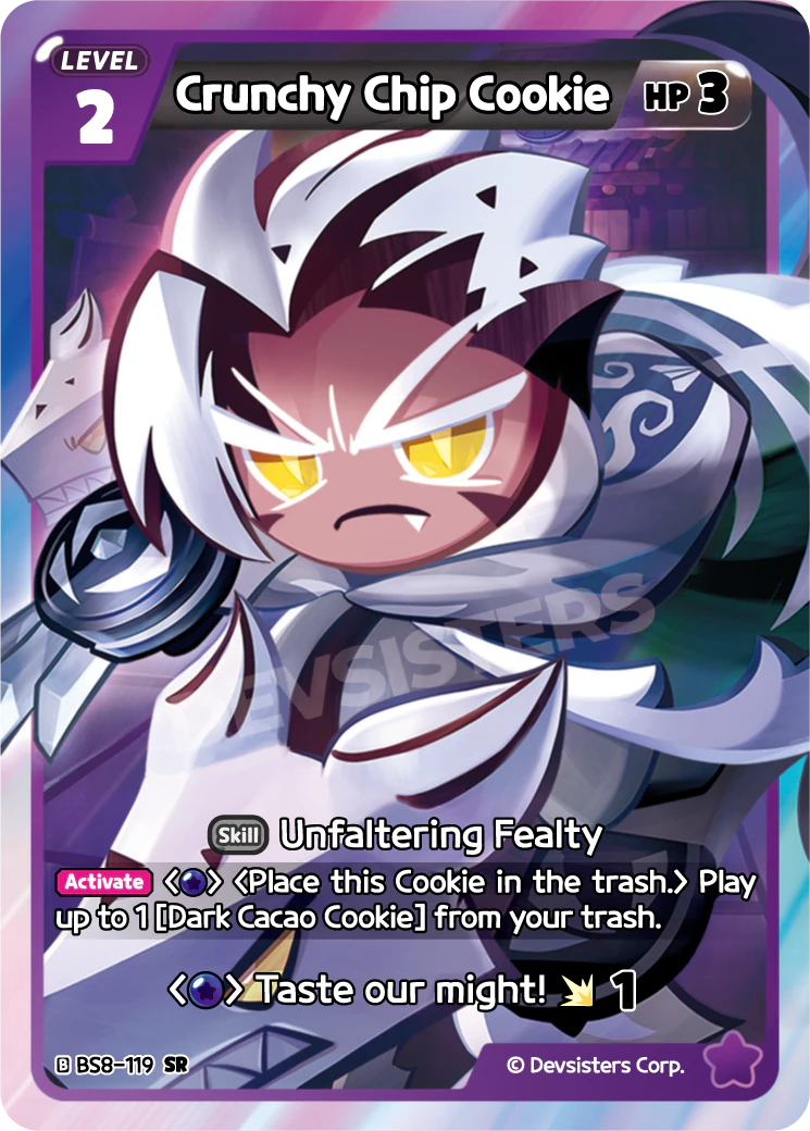 Crunchy Chip Cookie [BS8-119]