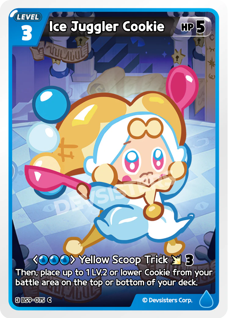 Ice Juggler Cookie [BS9-075]