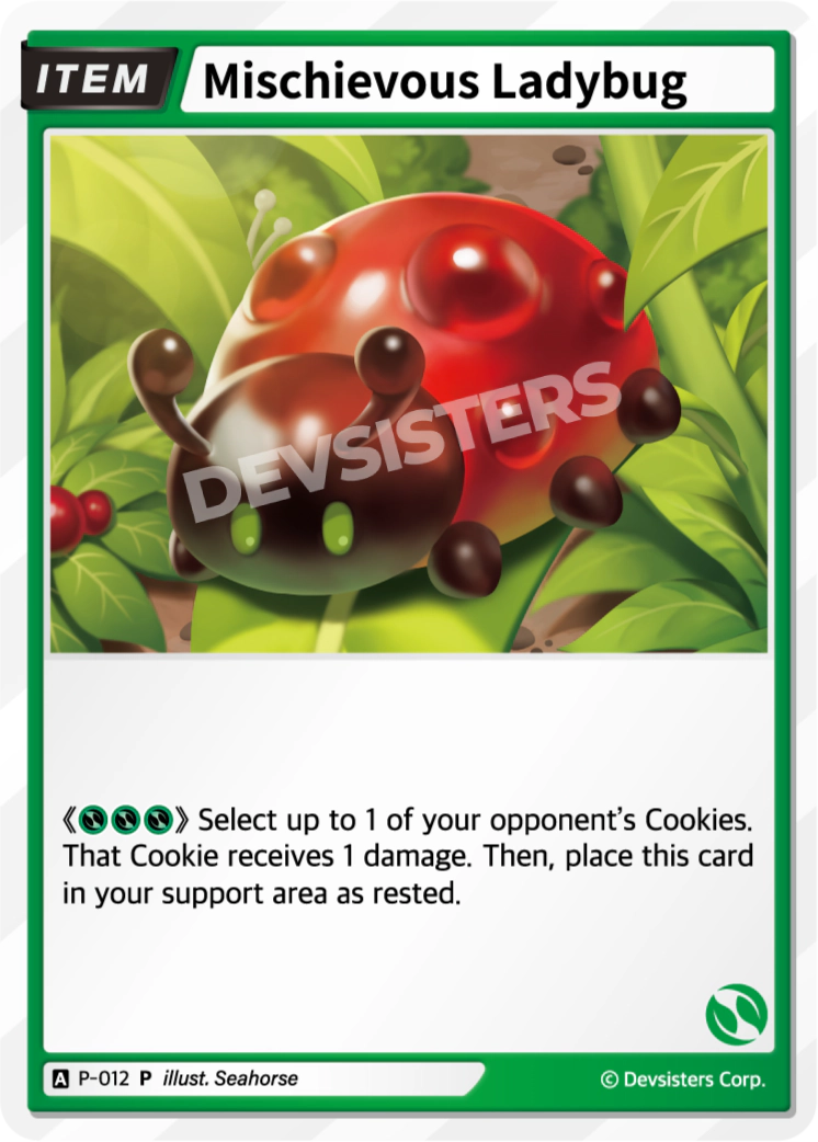 Mischievous Ladybug [P-012]