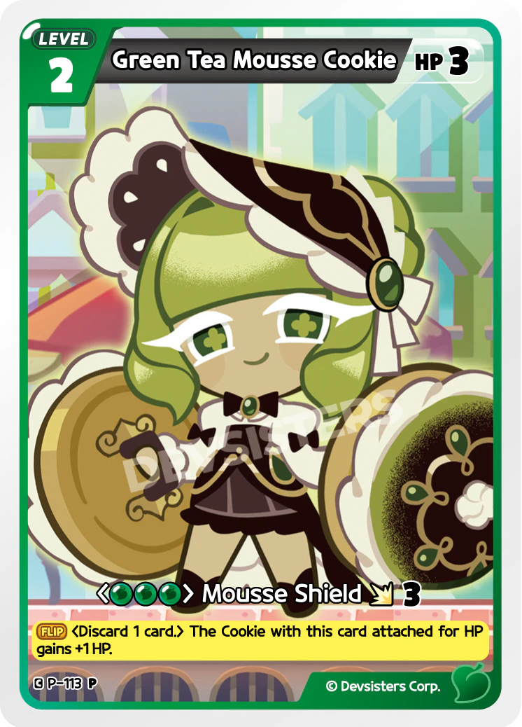 Green Tea Mousse Cookie [P-113]