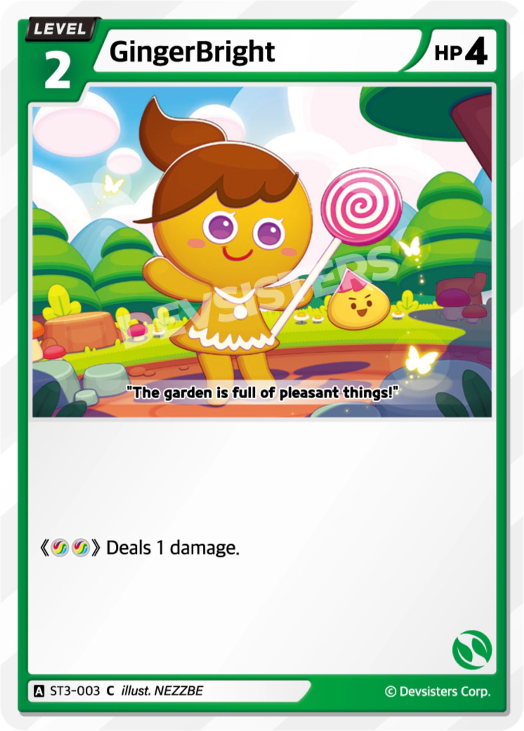 GingerBright [ST3-003]