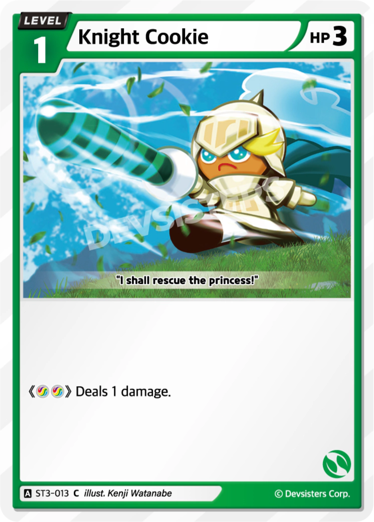 Knight Cookie [ST3-013]