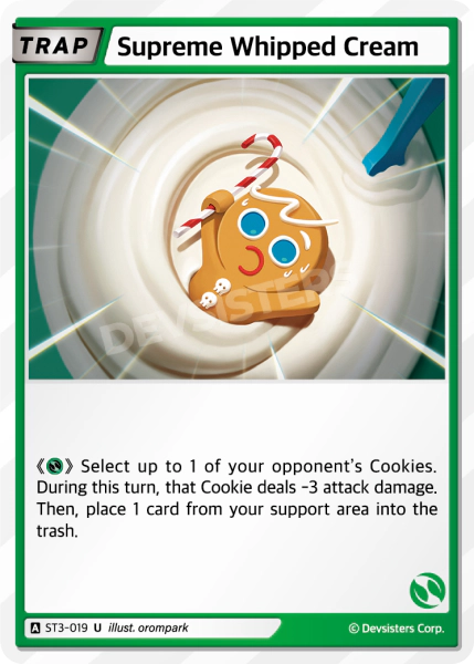 Supreme Whipped Cream [ST3-019]