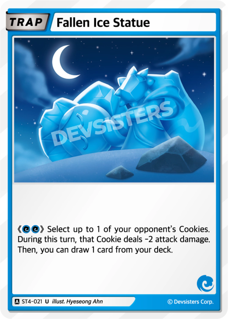 Fallen Ice Statue [ST4-021]