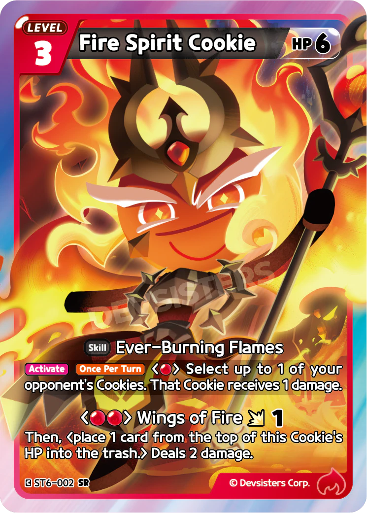 Fire Spirit Cookie [ST6-002]