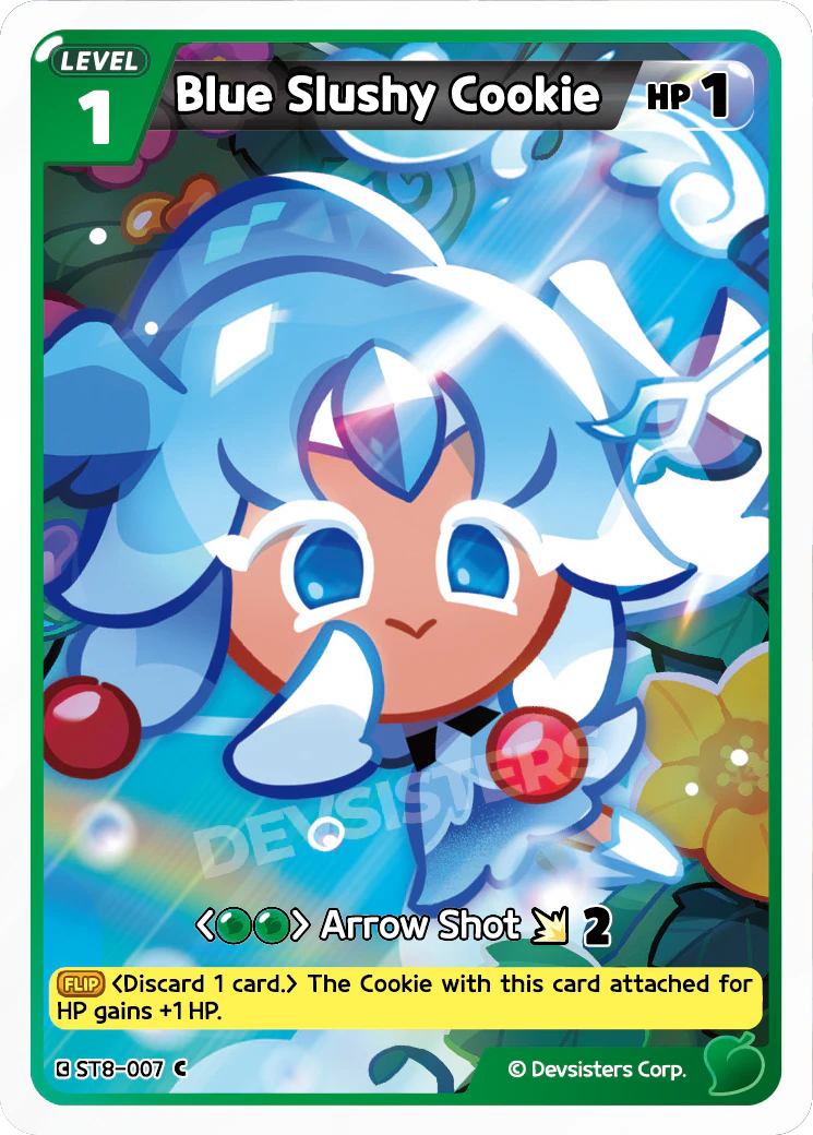 Blue Slushy Cookie [ST8-007]
