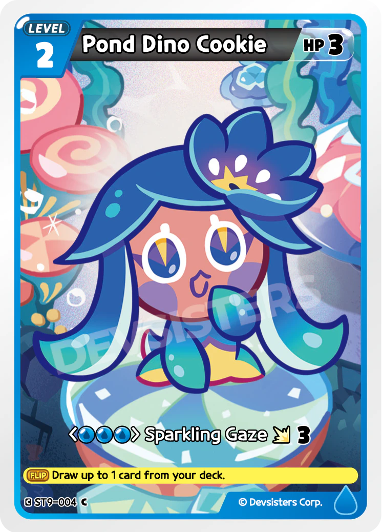 Pond Dino Cookie [ST9-004]