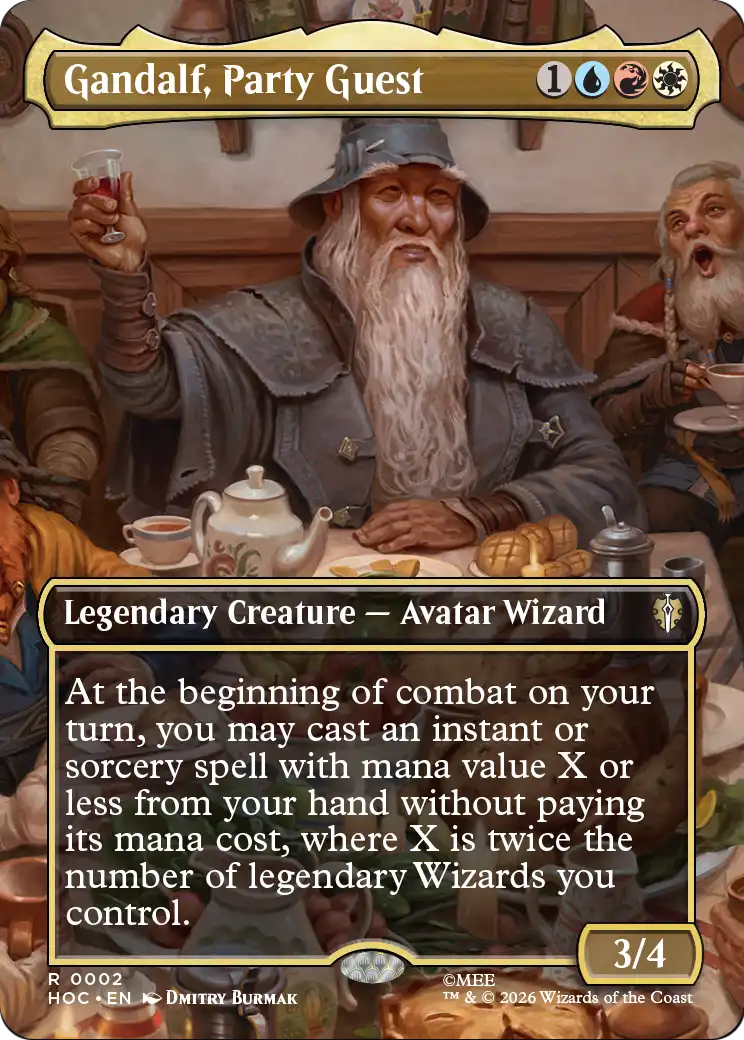 Gandalf, Party Guest