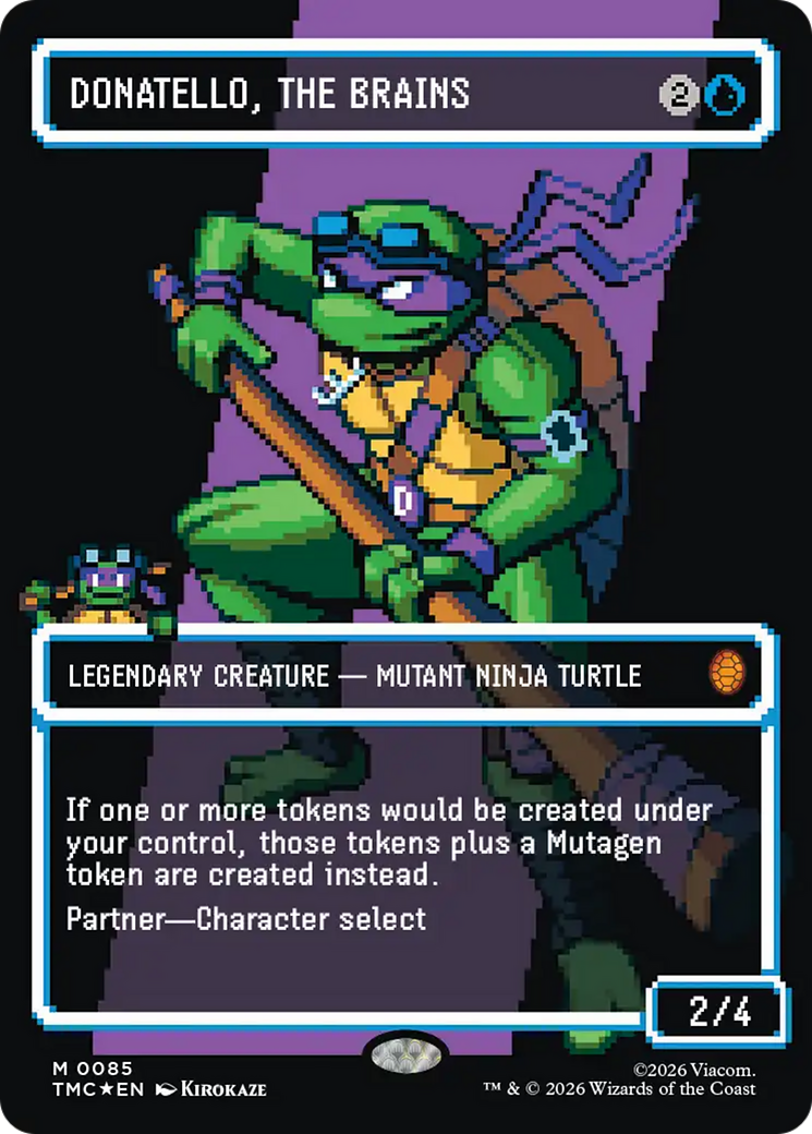 Donatello, the Brains