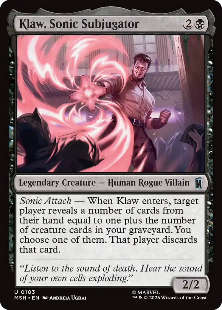 Klaw, Sonic Subjugator