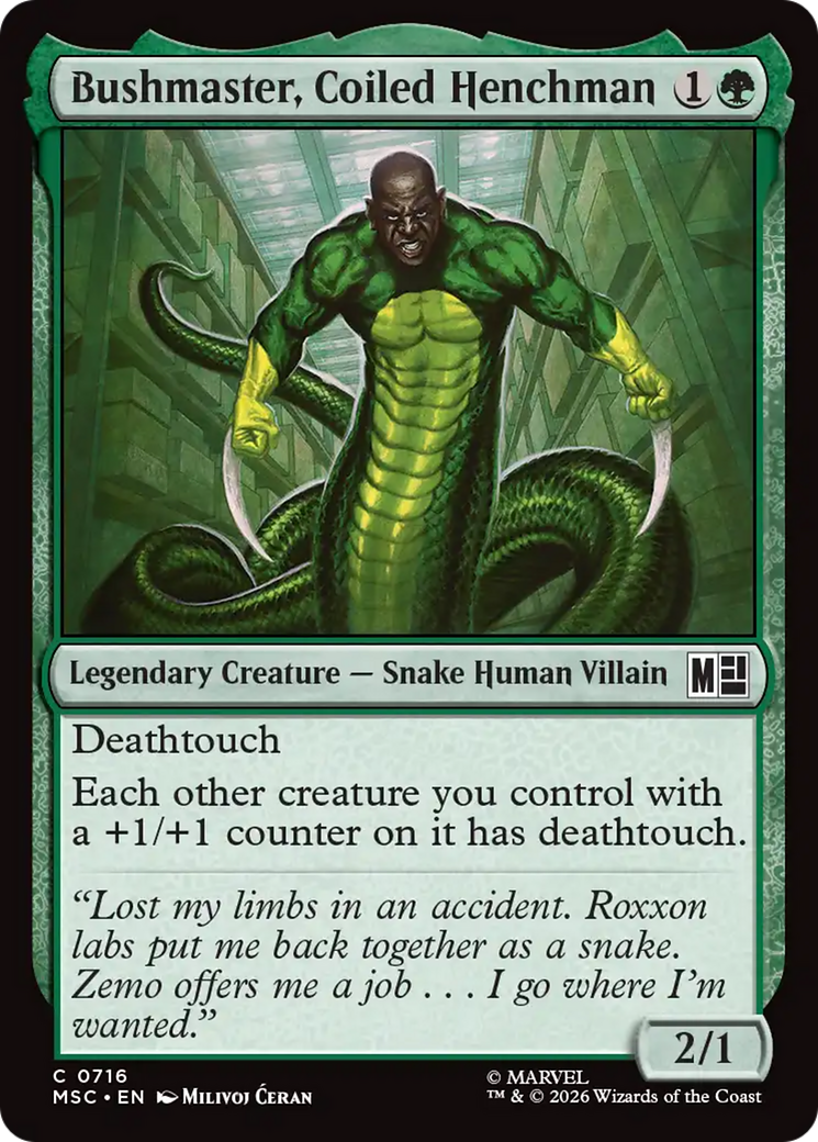 Bushmaster, Coiled Henchman
