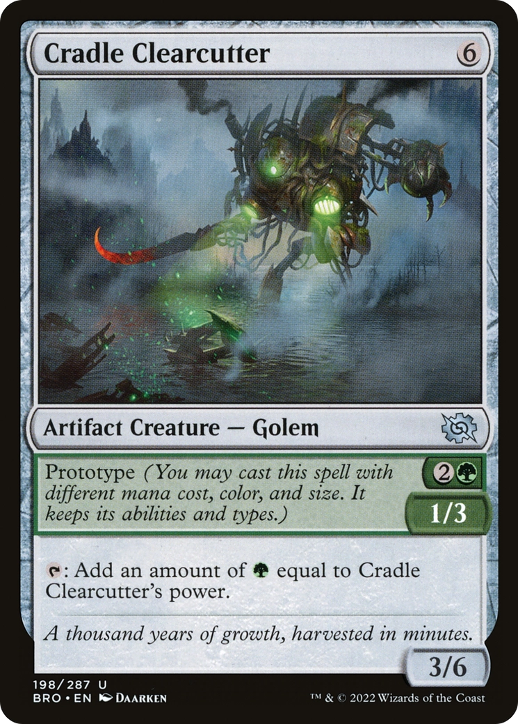 Cradle Clearcutter