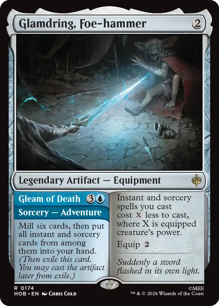 Glamdring, Foe-hammer // Gleam of Death