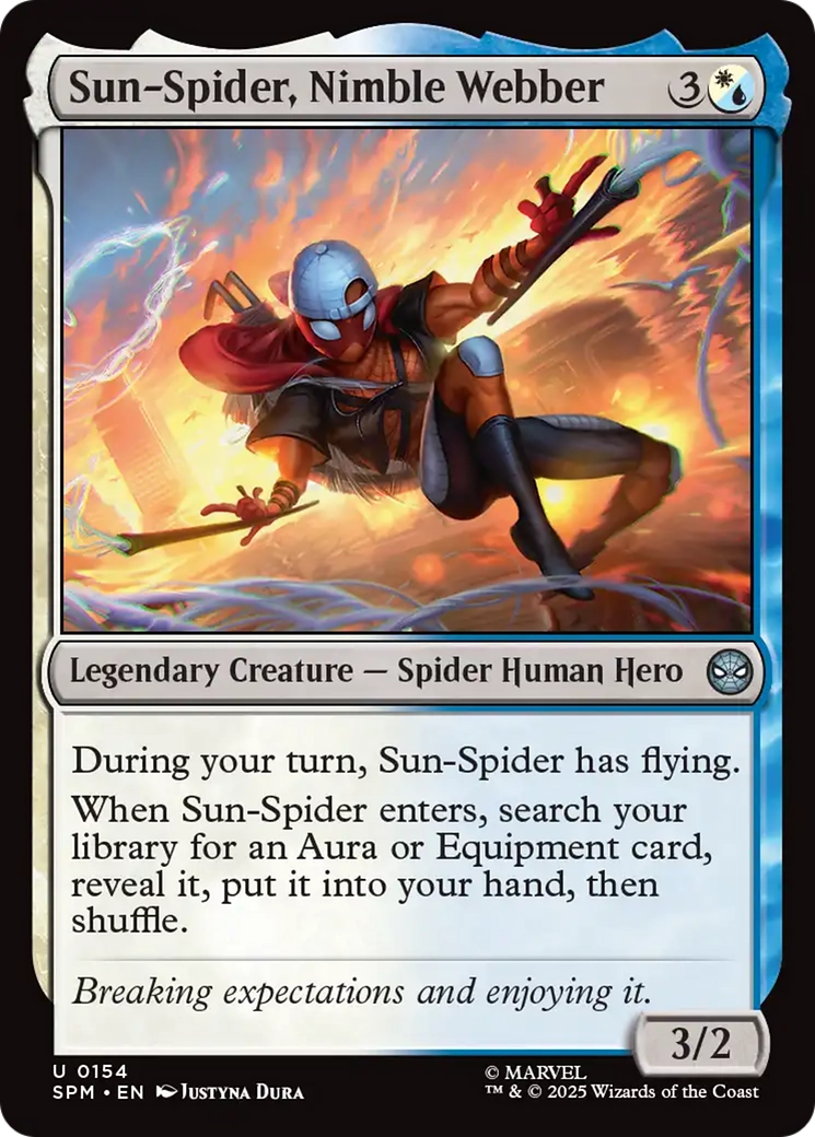 Sun-Spider, Nimble Webber