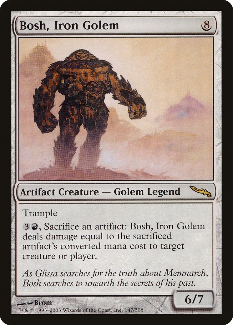 Bosh, Iron Golem